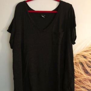 Torrid black burnout T-shirt